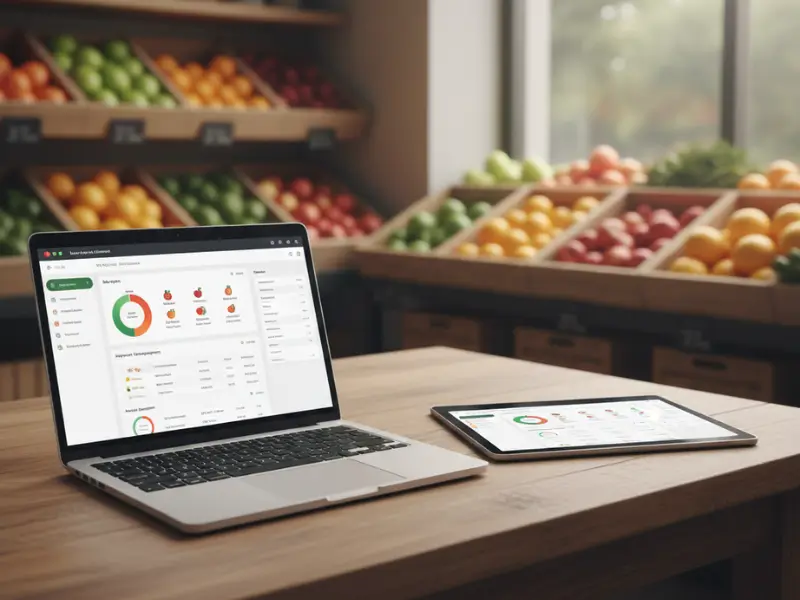 fruits and vegetable software